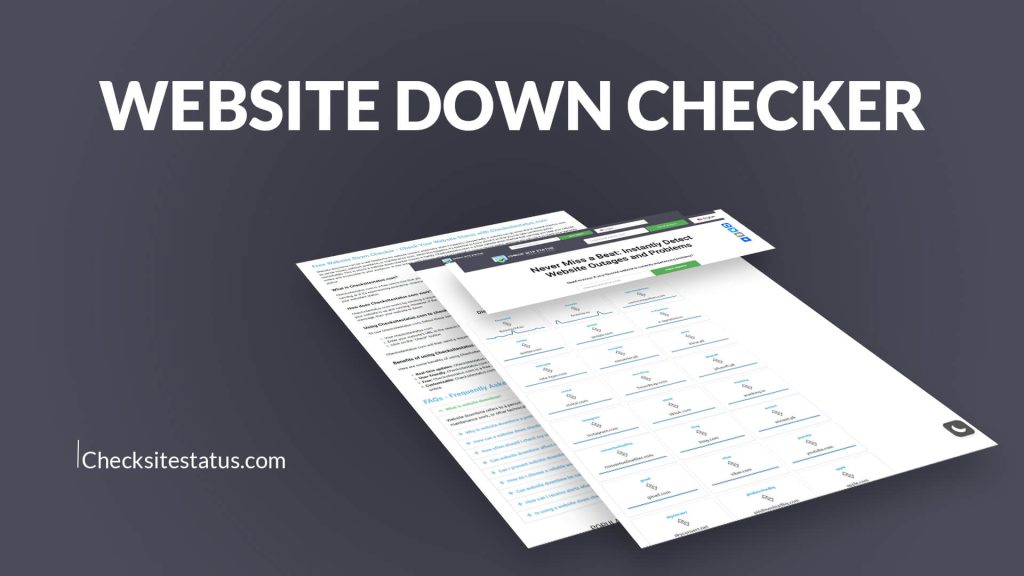 Website Down Checker