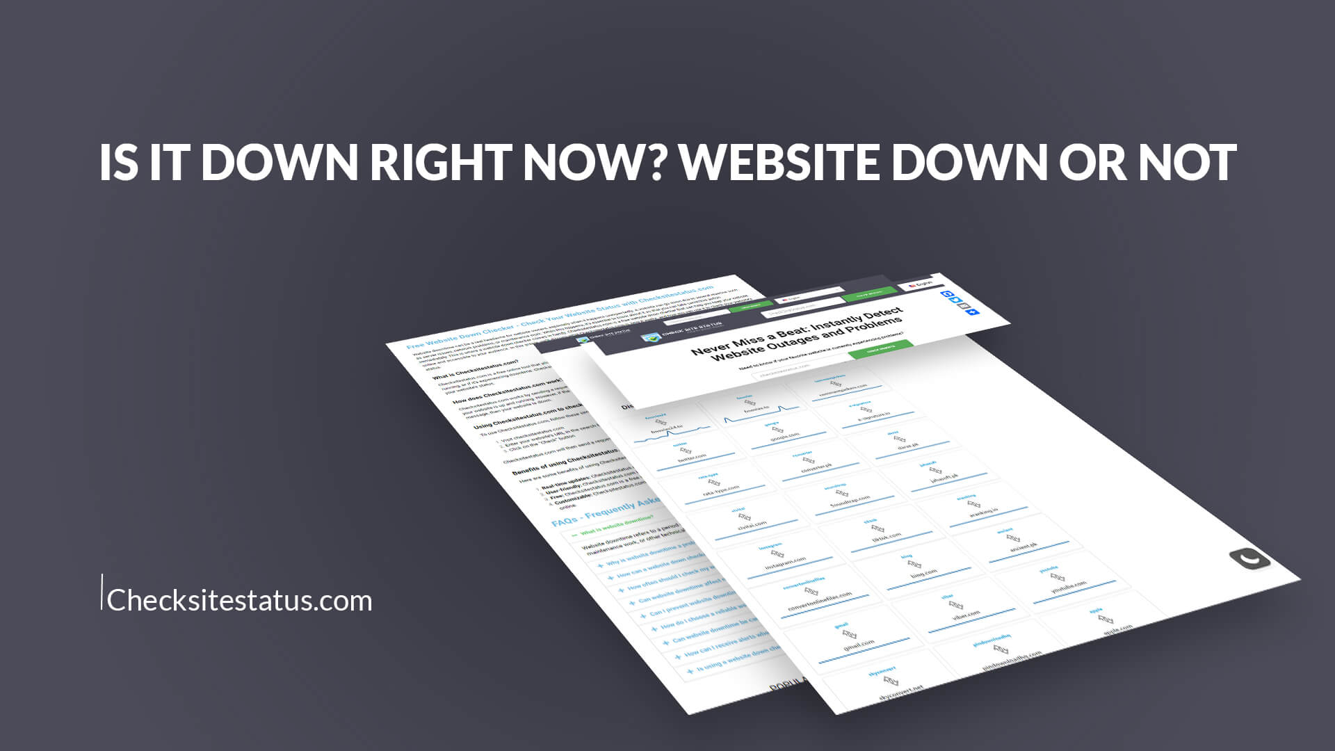 Website Down Or Not