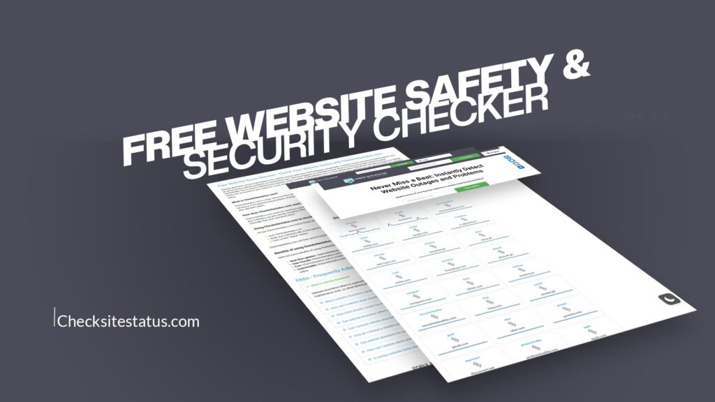 Free Website Safety & Security Checker
