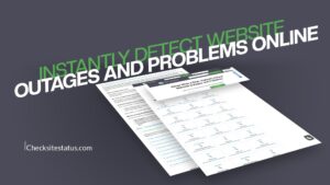 Instantly Detect Website Outages and Problems Online
