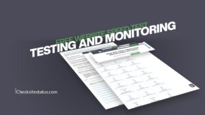 Free Website Speed Test | Testing And Monitoring