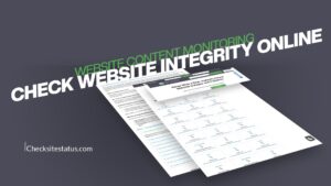 Website Content Monitoring - Check Website Integrity Online