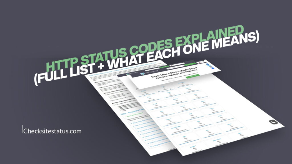 HTTP Status Codes Explained (Full List + What Each One Means)