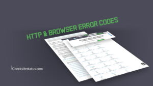 HTTP & browser error codes