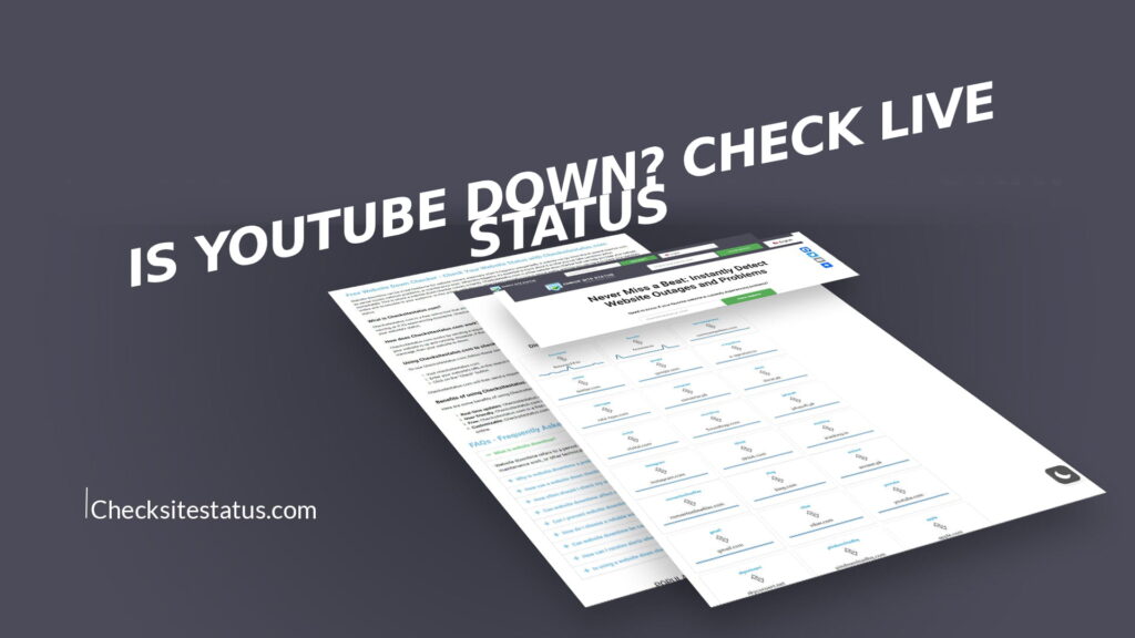 Is YouTube Down? Check Live Status